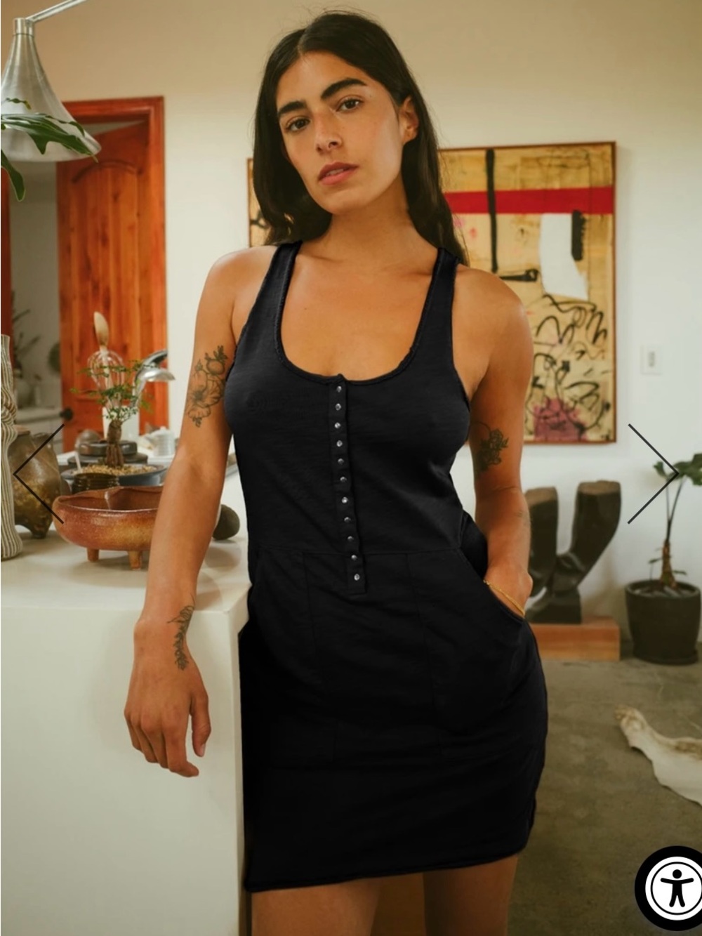 Nation LTD WHITE Neda dress in